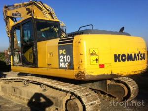 bagri goseniarji komatsu pc 210 nlc