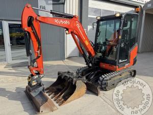 mini bagri kubota kx027 4 powertilt 3x lica