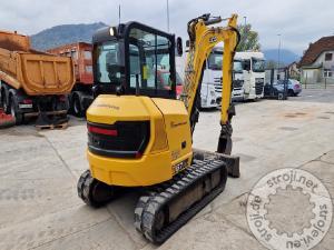 Mini bagri, JCB 67C-1 - 3X ŽLICA - 2017 LETNIK - 3600 UR