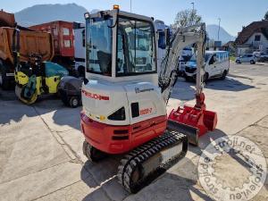 Mini bagri, TAKEUCHI TB235-2 - 2020 LETNIK - 3X ŽLICA - 2360 UR