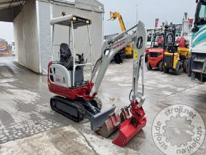 Mini bagri, TAKEUCHI TB216 - 2017 LETNIK - 3X ŽLICA - 1905 DELOVNIH UR