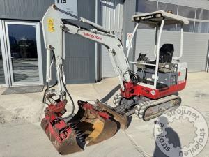 mini bagri takeuchi tb016 2012 letnik 3x lica 3840 ur