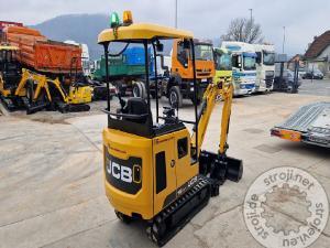 Mini bagri, JCB 16C-1 - 3X ŽLICA - 2019 LETNIK - 1290 UR