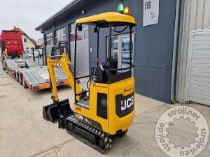 Mini bagri, JCB 16C-1 - 3X ŽLICA - 2019 LETNIK - 1290 UR