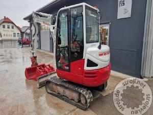 Mini bagri, TAKEUCHI TB240 - POWERTILT - 3X ŽLICA - 2015 LETNIK