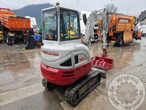 Mini bagri, TAKEUCHI TB240 - POWERTILT - 3X ŽLICA - 2015 LETNIK