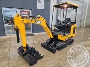 mini bagri jcb 16c 1 3x lica 2019 letnik 1220 delovnih ur