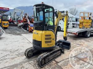 Mini bagri, YANMAR VIO33-U - 3X ŽLICA - 2016 LETNIK - 4680 UR