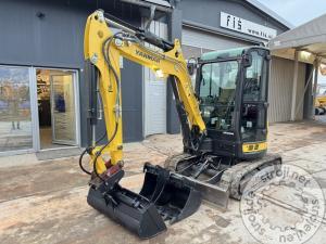 mini bagri yanmar vio33 u 3x lica 2016 letnik 4680 ur