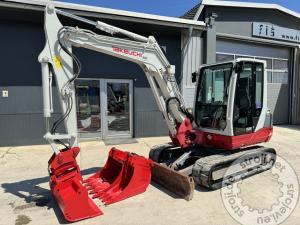 mini bagri takeuchi tb250 3x lica powertilt 2675 delovnih ur