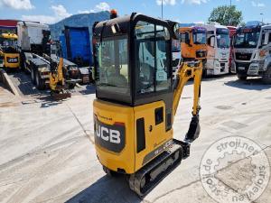 Mini bagri, JCB 19C-1 - 2017 LETNIK - 1725 DELOVNIH UR