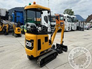 Mini bagri, JCB 16C-1 - 3X ŽLICA - 2019 LETNIK - 1200 DELOVNIH UR