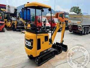 Mini bagri, JCB 16C-1 - 3X ŽLICA - 2019 LETNIK - 1020 DELOVNIH UR