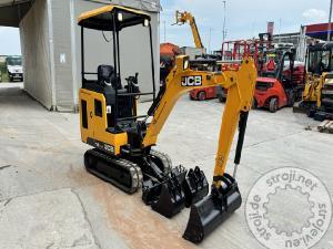 Mini bagri, JCB 16C-1 - 3X ŽLICA - 2019 LETNIK - 1020 DELOVNIH UR