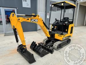 mini bagri jcb 16c 1 3x lica 2019 letnik 1020 delovnih ur