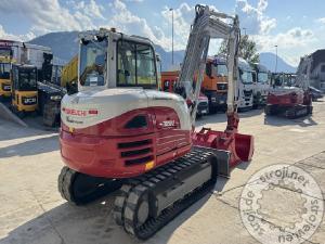 Mini bagri, TAKEUCHI TB290-2 -POWERTILT -3X ŽLICA -2022 LETNIK - 780 UR