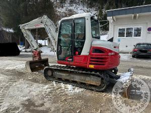 Mini bagri, TAKEUCHI TB290-2 -POWERTILT -3X ŽLICA -2022 LETNIK -610 UR