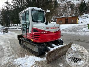 Mini bagri, TAKEUCHI TB290-2  POWERTILT - 3X ŽLICA -2022 LETNIK -870 UR