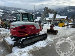 Mini bagri, TAKEUCHI TB290-2  POWERTILT - 3X ŽLICA -2022 LETNIK -870 UR