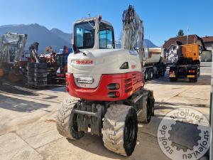 Bagri na kolesih, TAKEUCHI TB295W - 2017 LETNIK - POWERTILT - 3X ŽLICA