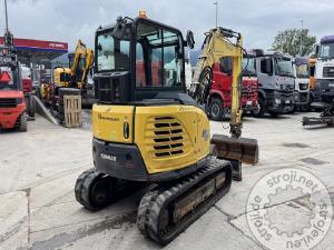 Mini bagri, YANMAR SV60-A - 2018 LETNIK - 3835 UR - 2X ŽLICA