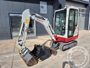 mini bagri takeuchi tb216 2022 letnik 1335 ur powertilt