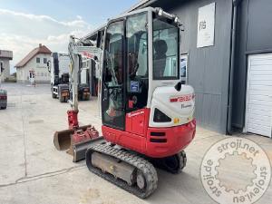 Mini bagri, TAKEUCHI TB230 - POWERTILT - 3X ŽLICA - 2021 LETNIK