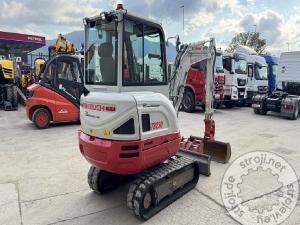 Mini bagri, TAKEUCHI TB230 - POWERTILT - 3X ŽLICA - 2021 LETNIK
