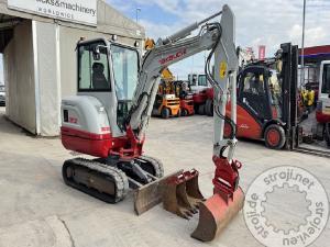 Mini bagri, TAKEUCHI TB230 - POWERTILT - 3X ŽLICA - 2021 LETNIK