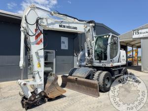 bagri na kolesih new holland we170c powertilt 2x lica 2011 letnik