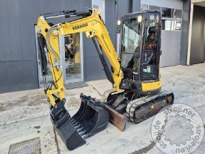 mini bagri yanmar vio33 6 powertilt 3x nova lica 2020 letnik