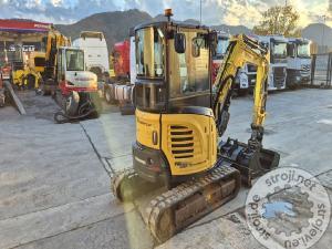 Mini bagri, YANMAR VIO33-6 - POWERTILT - 3X NOVA ŽLICA - 2020 LETNIK