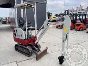 Mini bagri, TAKEUCHI TB216 - 2020 LETNIK - 1505 UR