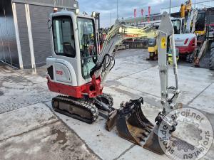 Mini bagri, TAKEUCHI TB225 - POWERTILT - 2020 LETNIK - 2460 DELOVNIH UR