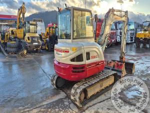 Mini bagri, TAKEUCHI TB250-2 - 2019 LETNIK - 2905 UR - 3X ŽLICA - AC