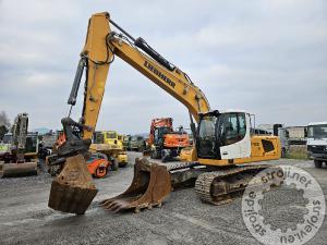 bagri goseniarji liebherr r922 slc 2017 letnik 12320 delovnih ur