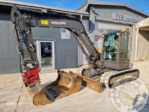 mini bagri volvo ecr 88 d plus 2022 letnik 1980 ur powertilt