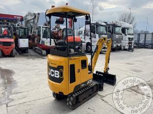 Mini bagri, JCB 16C-1 - 2019 LETNIK - 1465 UR - 2X ŽLICA