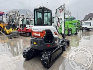 Mini bagri, BOBCAT E55Z - 2022 LETNIK - 110 UR - 3X ŽLICA