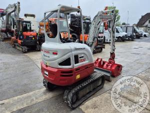 Mini bagri, TAKEUCHI TB240 - POWERTILT - 3X ŽLICA - 2019 LETNIK