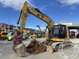 bagri goseniarji caterpillar 315flcr 2019 letnik 8485 ur powertilt