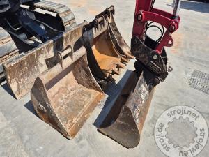 Mini bagri, YANMAR SV100-2A - 2023 LETNIK - 655 UR - 4X ŽLICA