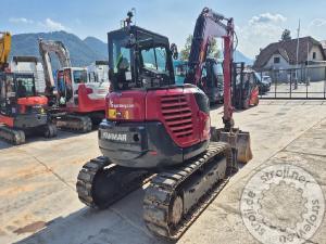 Mini bagri, YANMAR SV100-2A - 2023 LETNIK - 655 UR - 4X ŽLICA