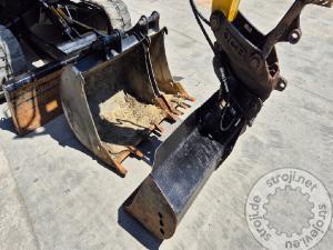 Mini bagri, JCB 86C-1 - 2015 LETNIK - 6085 UR- 3X ŽLICA