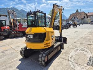 Mini bagri, JCB 86C-1 - 2015 LETNIK - 6085 UR- 3X ŽLICA