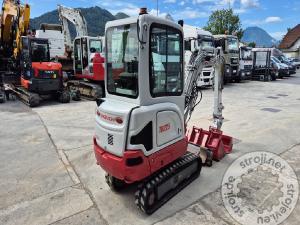 Mini bagri, TAKEUCHI TB225 - 2019 LETNIK - 1590 DELOVNIH UR - POWERTILT