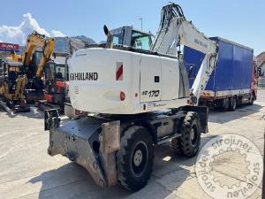 Bagri na kolesih, NEW HOLLAND WE170C - POWERTILT - 2X ŽLICA - 2011 LETNIK