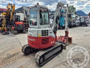 Mini bagri, TAKEUCHI TB 153FR - POWERTILT - 3X ŽLICA - 2020 LETNIK