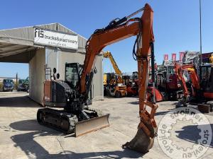 Bagri goseničarji, HITACHI ZX85USB-6 - 2022 LETNIK - 1780 UR - TOP