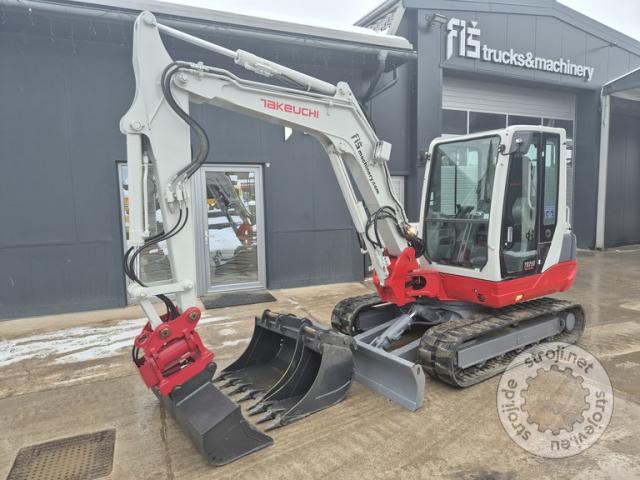 Mini bagri, TAKEUCHI TB250 - 2018 LETNIK - 3785 UR - POWERTILT